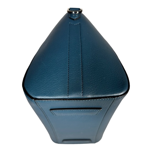 Givenchy Small Antigona Leather Satchel Oil Blue Bag New Authentic - Picture 6 of 13